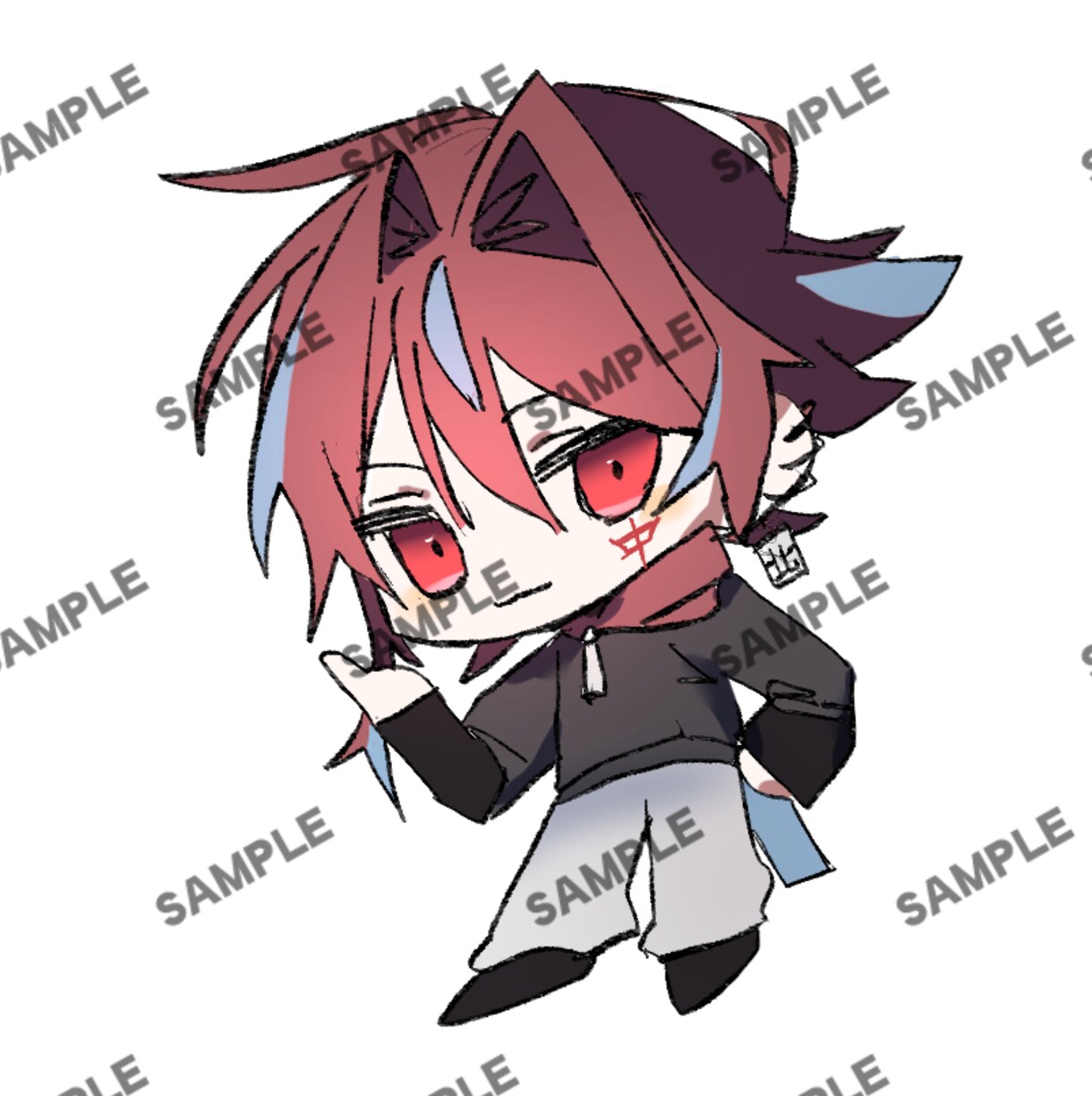 デフォルメキャラを作成します ご希望似合わせたテイストで作成いたします。 イメージ1