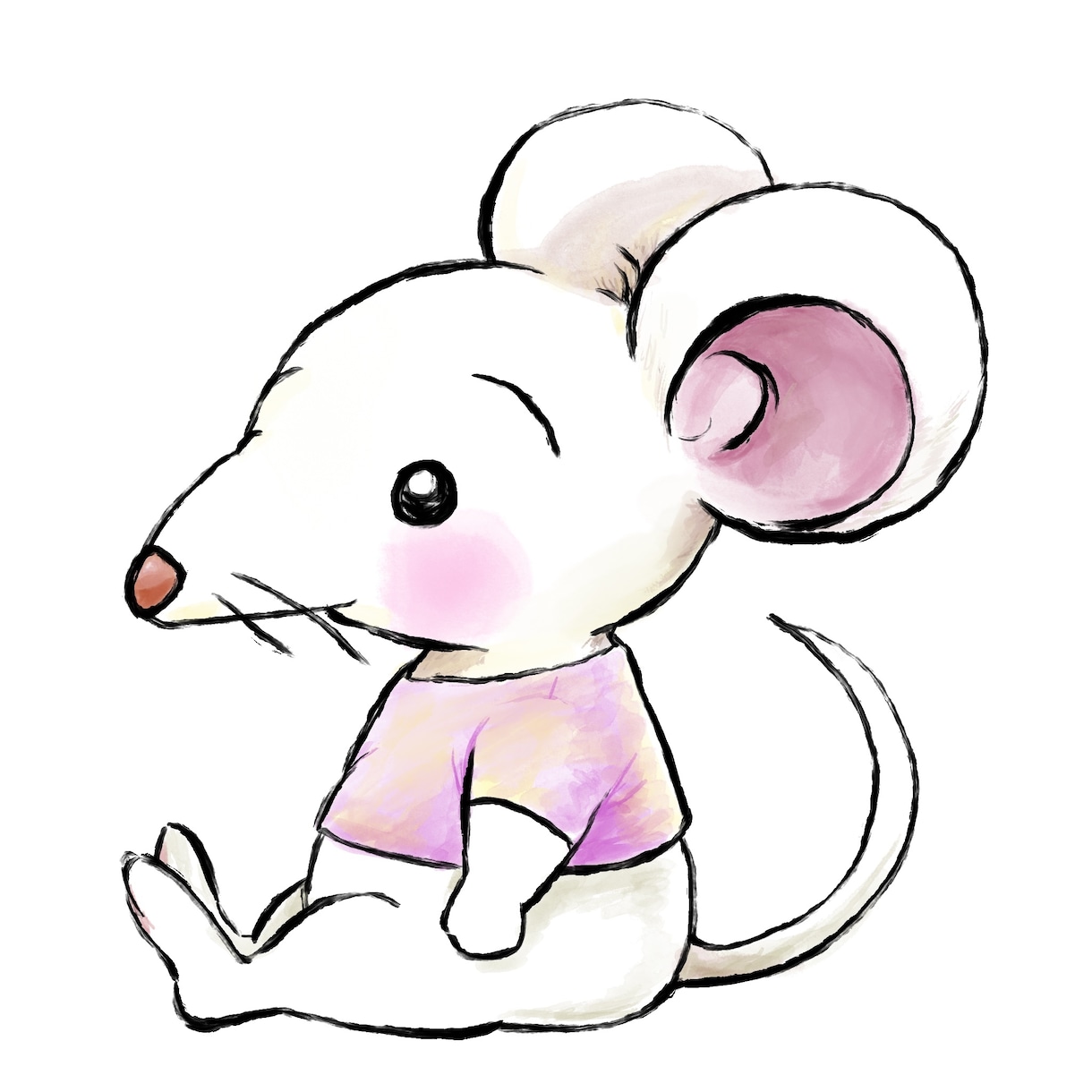ぷにっとかわいいミニキャライラスト描きます ・かわいさを大切に、一枚一枚丁寧に心を込めてお描きします イメージ1