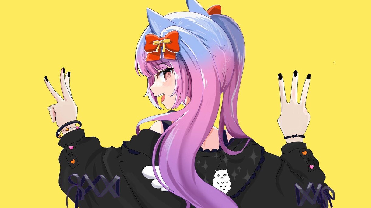 リピ多数！歌ってみたサムネイラスト制作します 非トレスで制作するため安心して使用して頂けます！ イメージ5