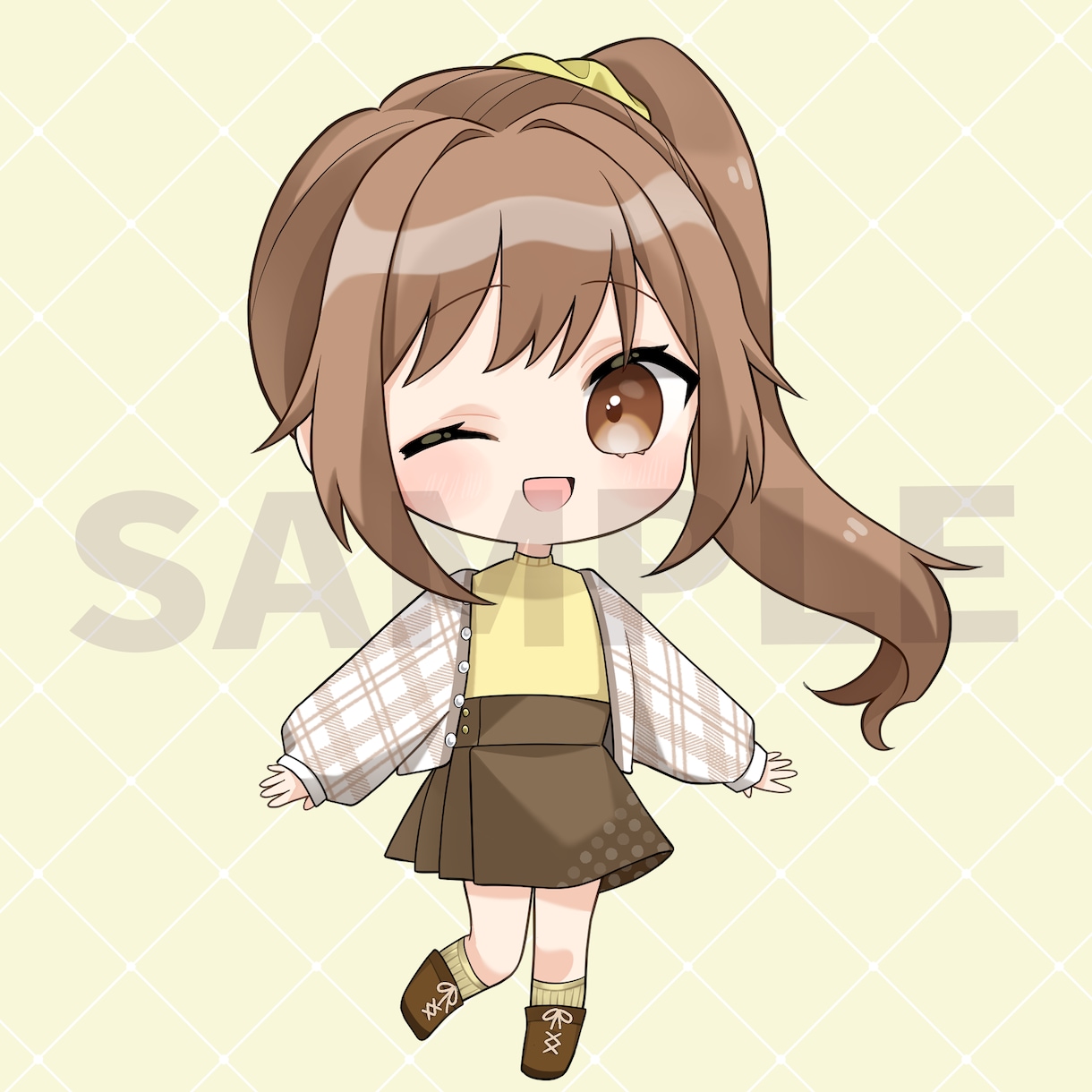 ミニキャラ・SDキャラの作成承ります 最短3日！可愛い絵柄がお好きな方へ♡ イメージ5