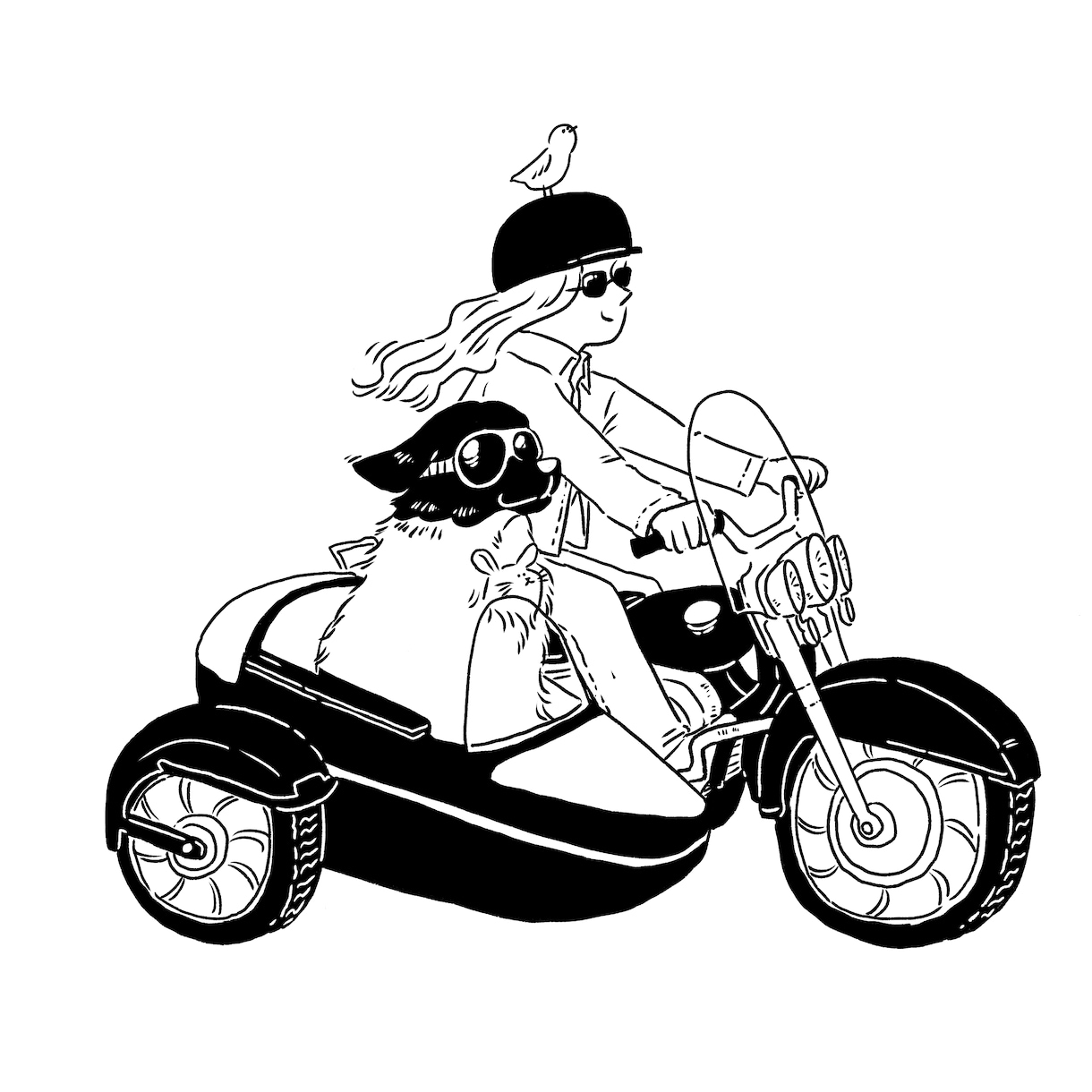 商用にも私用にも！映えるシンプルイラスト作成します 用途に合わせた雰囲気でどこにでも映える線画風イラスト◎ イメージ2