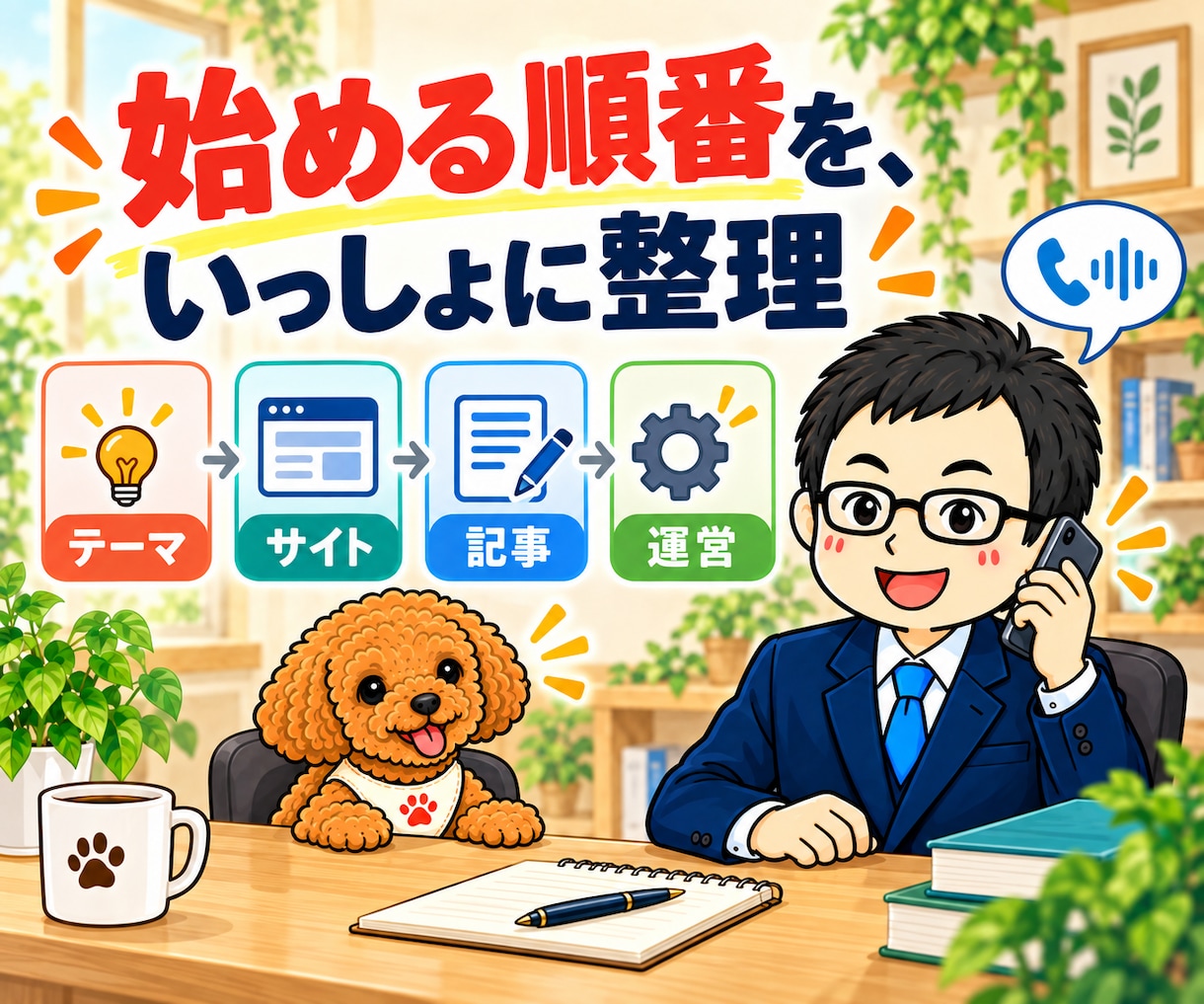 初心者のAIブログ・アフィリエイト相談に乗ります ChatGPTなどの活用と自動化を、始める順番から電話で イメージ3