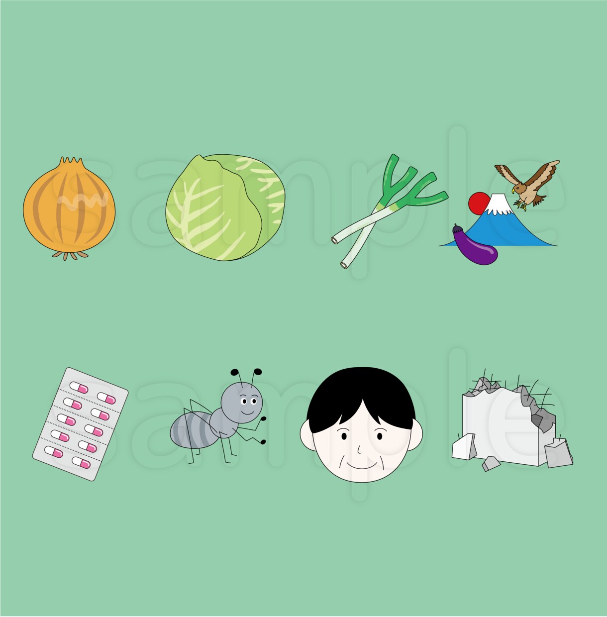 ベクターイラストを描きます かわいくて丸っこいカットイラストで個性を出そう イメージ3