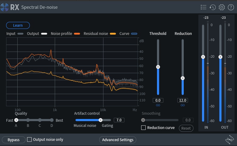 ノイズを除去して音声を聞きやすく調整します 専用プラグインを使用してノイズを目立たなくします イメージ2