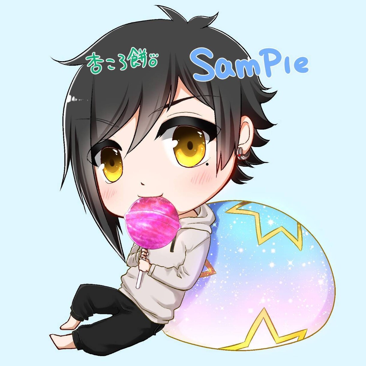 Youtube配信者向けミニキャラ描きます あなただけのミニキャラ（SD）イラスト描きます！ イメージ3