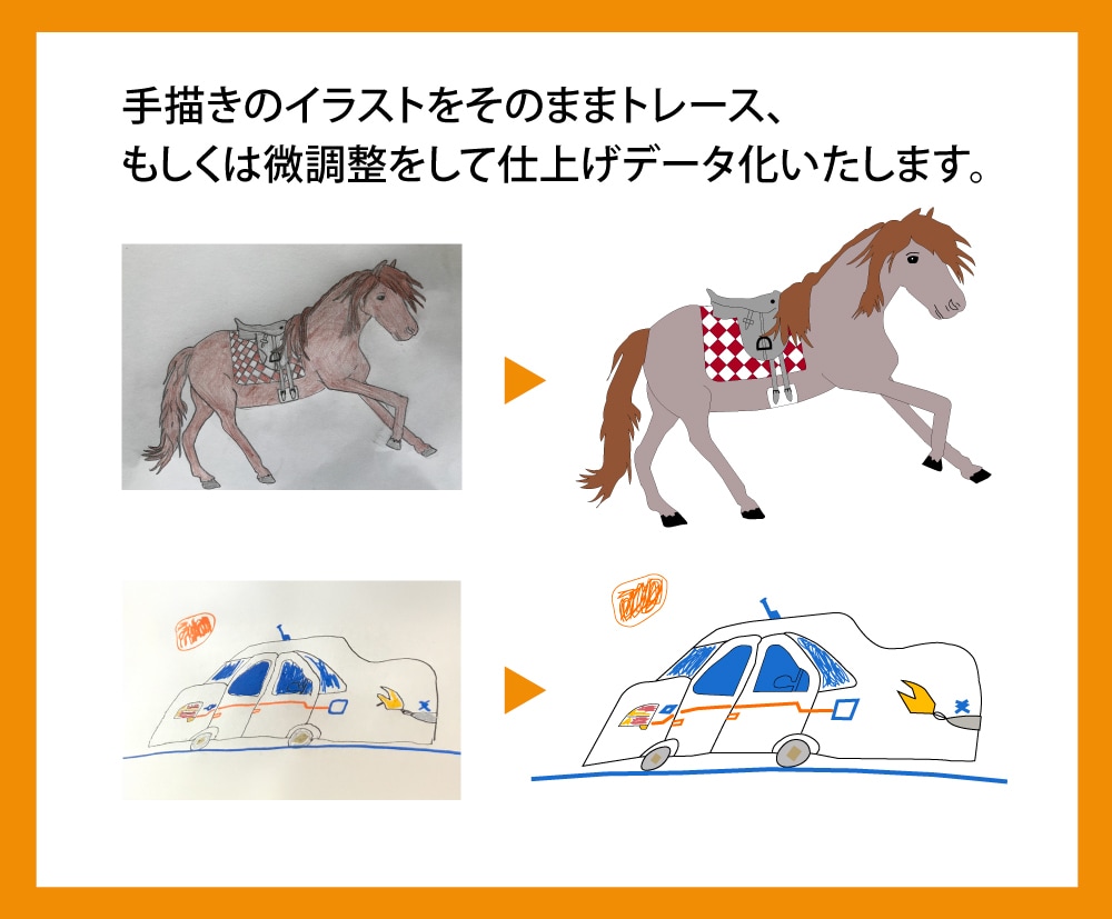 ロゴやイラストをトレースしてAiデータ化します 迅速、丁寧にご対応いたします！ イメージ2