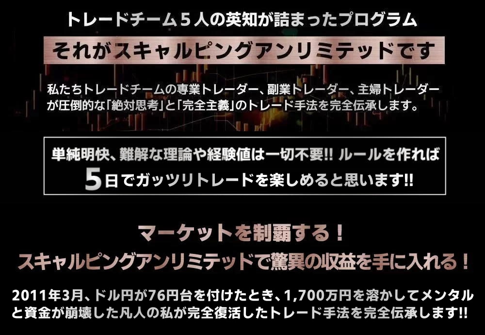 最後のスキャルピングロジック資産倍増計画始動します 初心者OK！スマホOK！秘密のインジケーター伝承で利大損小！ イメージ3