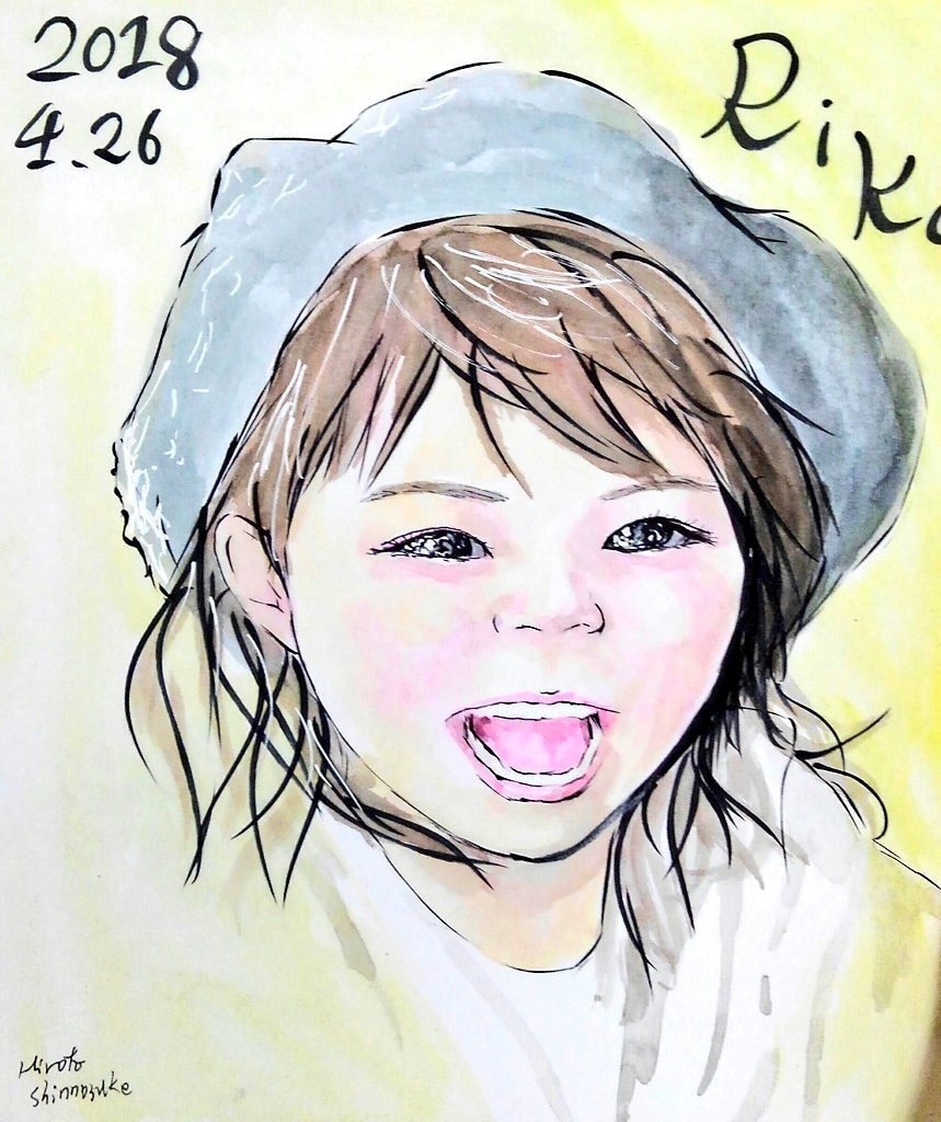 企業のイベントで集客に最適な似顔絵を人数分描きます 沢山のお客様へ温かい手描き絵のプレゼントはいかがでしょうか？ イメージ8