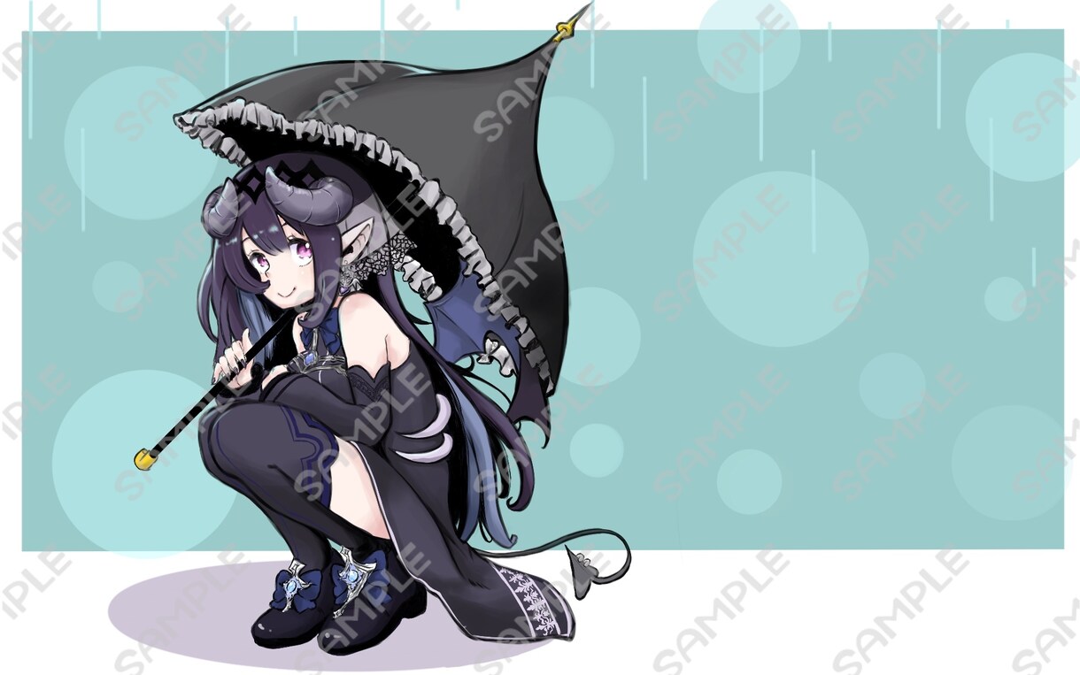 かわいい女の子のアイコンやサムネイラスト描き|ます 表情差分や立ち絵など、あなただけの可愛いを形にします。 イメージ7