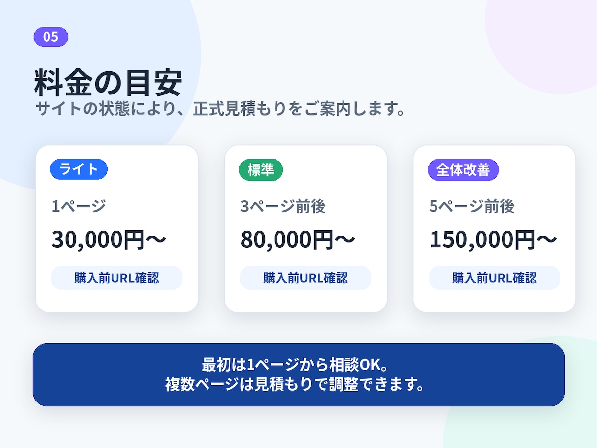 既存ホームページの表示崩れ・スマホ表示を整えます 古い会社HPを、今のデザインを活かして見やすく調整します イメージ5