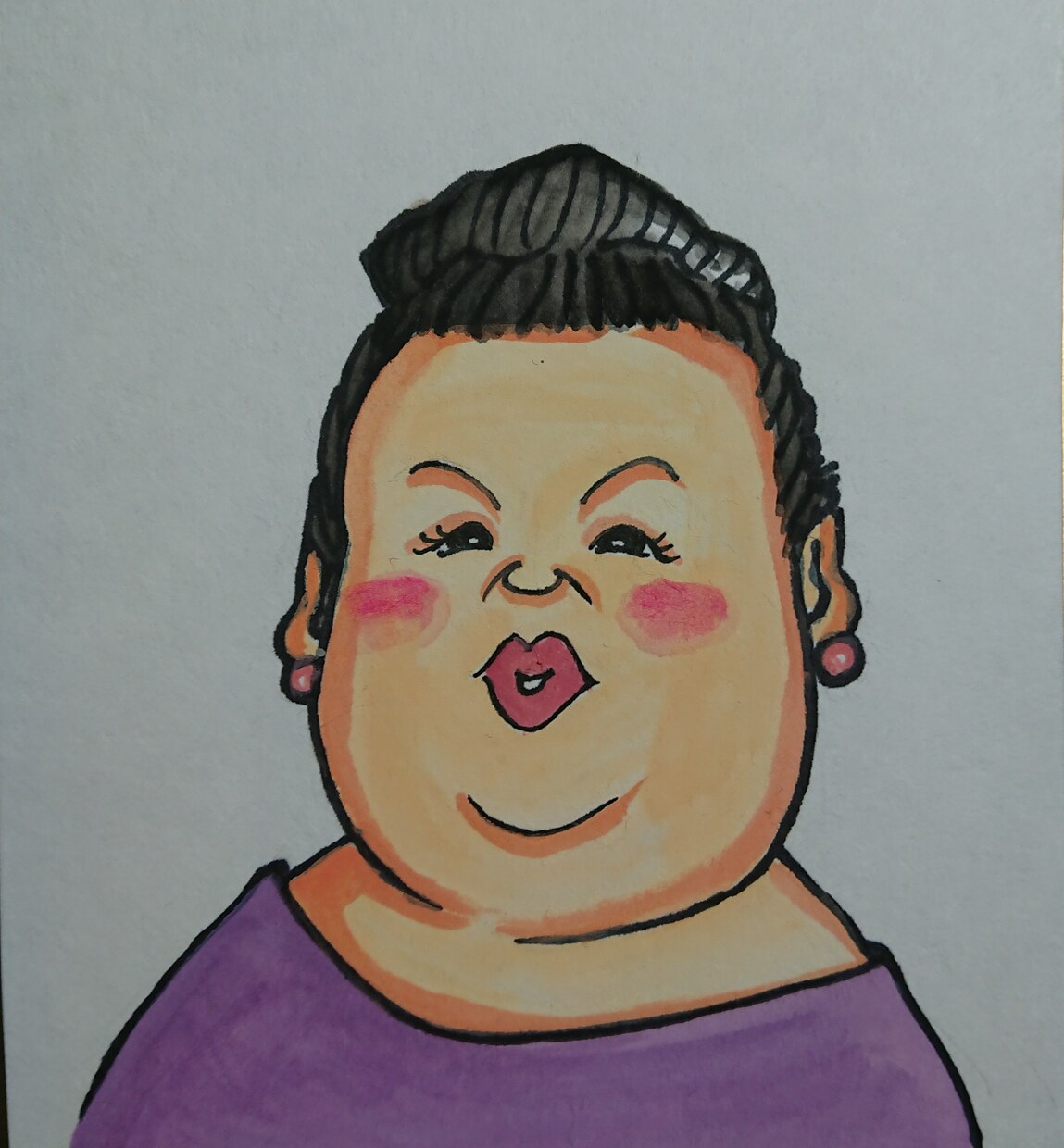 可愛いミニ似顔絵描きます 自分らしいアイコンや名刺をお考えの方に。 イメージ2