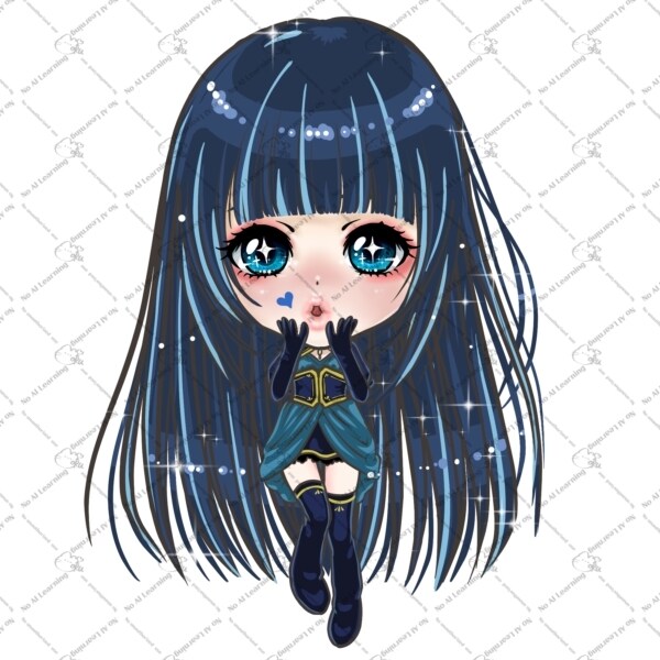 商用利用可SDキャラ描きます あなたの立ち絵をポップで可愛いミニキャラにします イメージ4