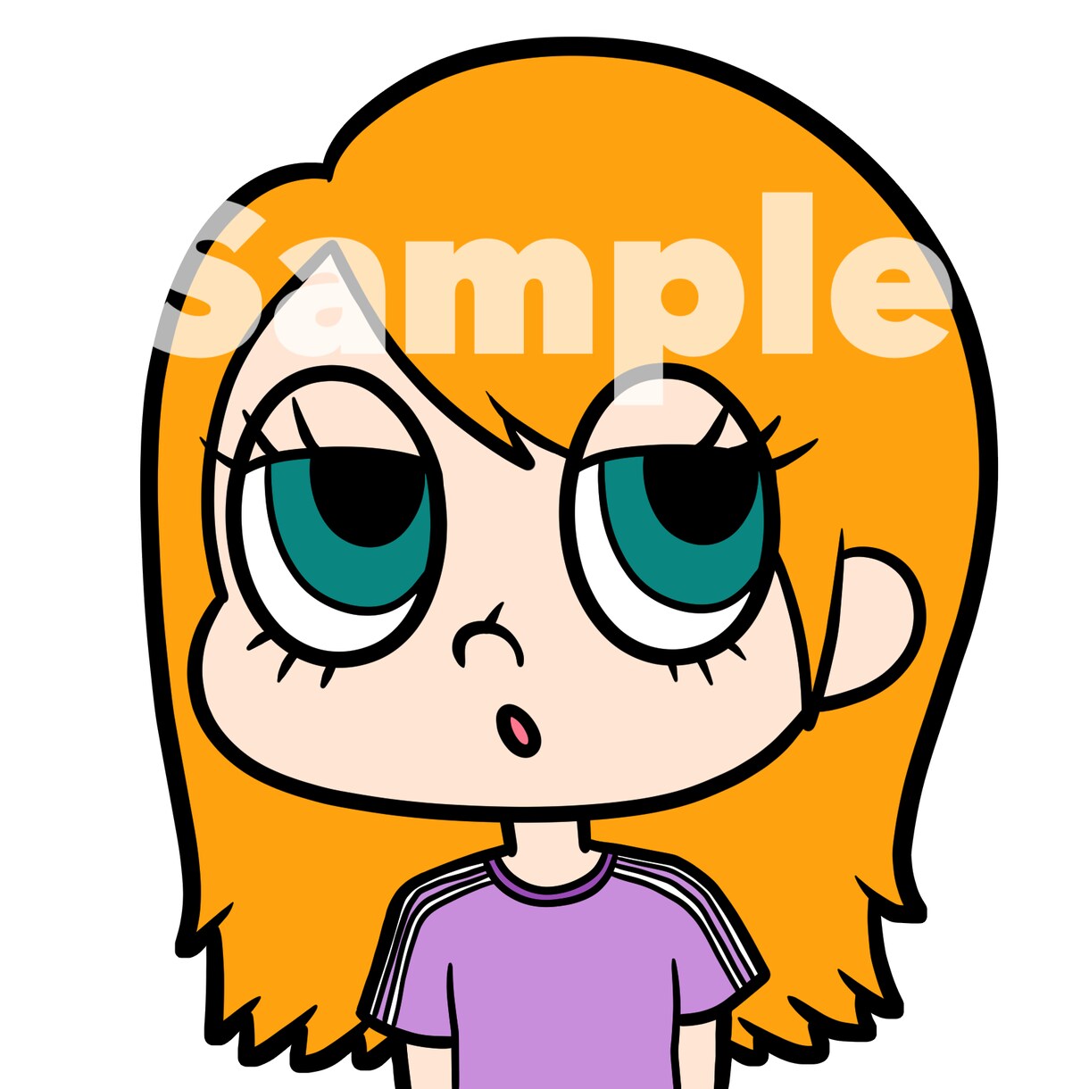 アメコミ風のポップなイラスト描きます カートゥーン風、アメコミ風のポップで可愛いイラスト描きます イメージ6