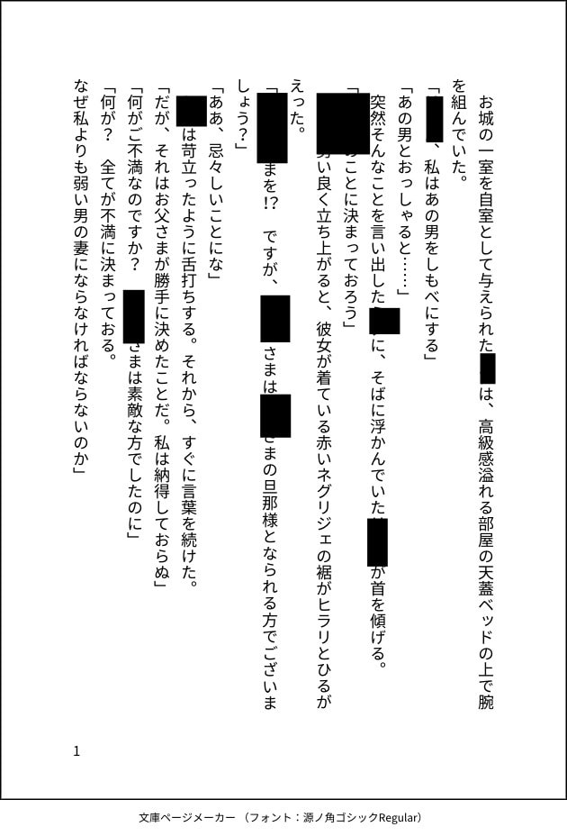 オーダーメイドの小説を書かせて頂きます 自分好みのこだわり小説が読みたい方向け イメージ9