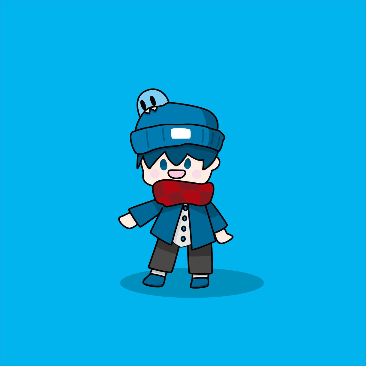 オリジナルのLINEスタンプ作成します ゆるふわなキャラクタースタンプ作ります！ イメージ9