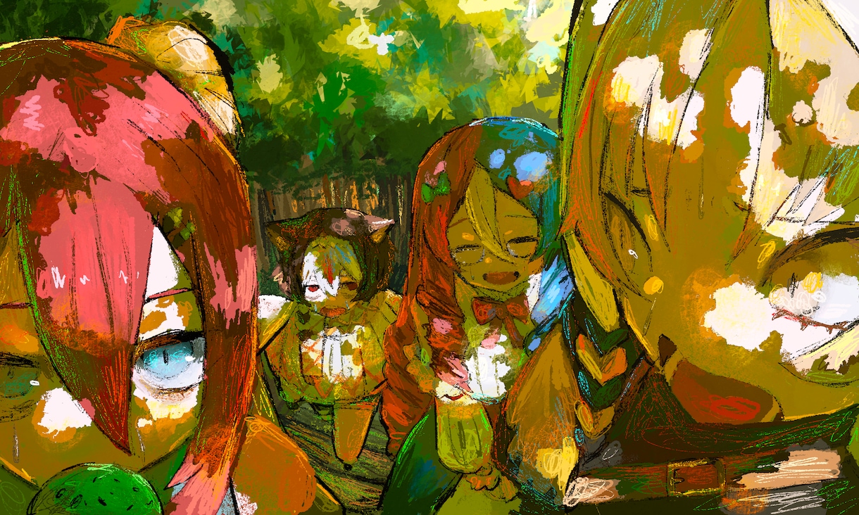 厚塗りで雰囲気あるイラストを制作致します アイコンイラスト･MVイラスト･動画や配信用などを制作します イメージ2