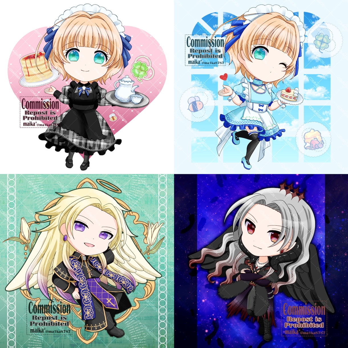 かわいいミニキャラ描きます 自由に使える小さくて可愛いミニキャライラスト＊ イメージ7
