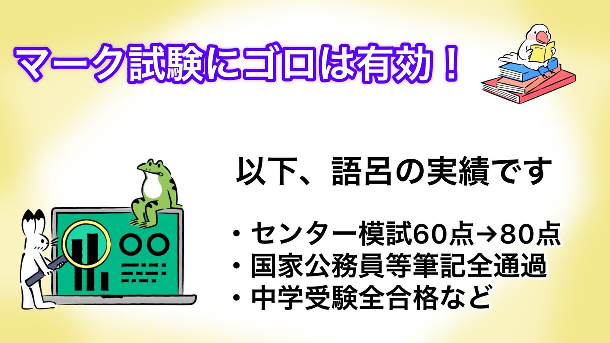 一発で覚えられる語呂を2日以内で作成します 語呂でゴロゴロする時間を作りませんか？ イメージ5