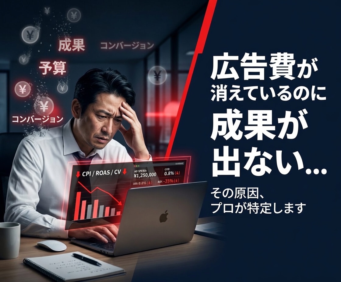 月4800万運用のプロが広告運用代行します 成果が出ない広告、丸ごと改善します イメージ2