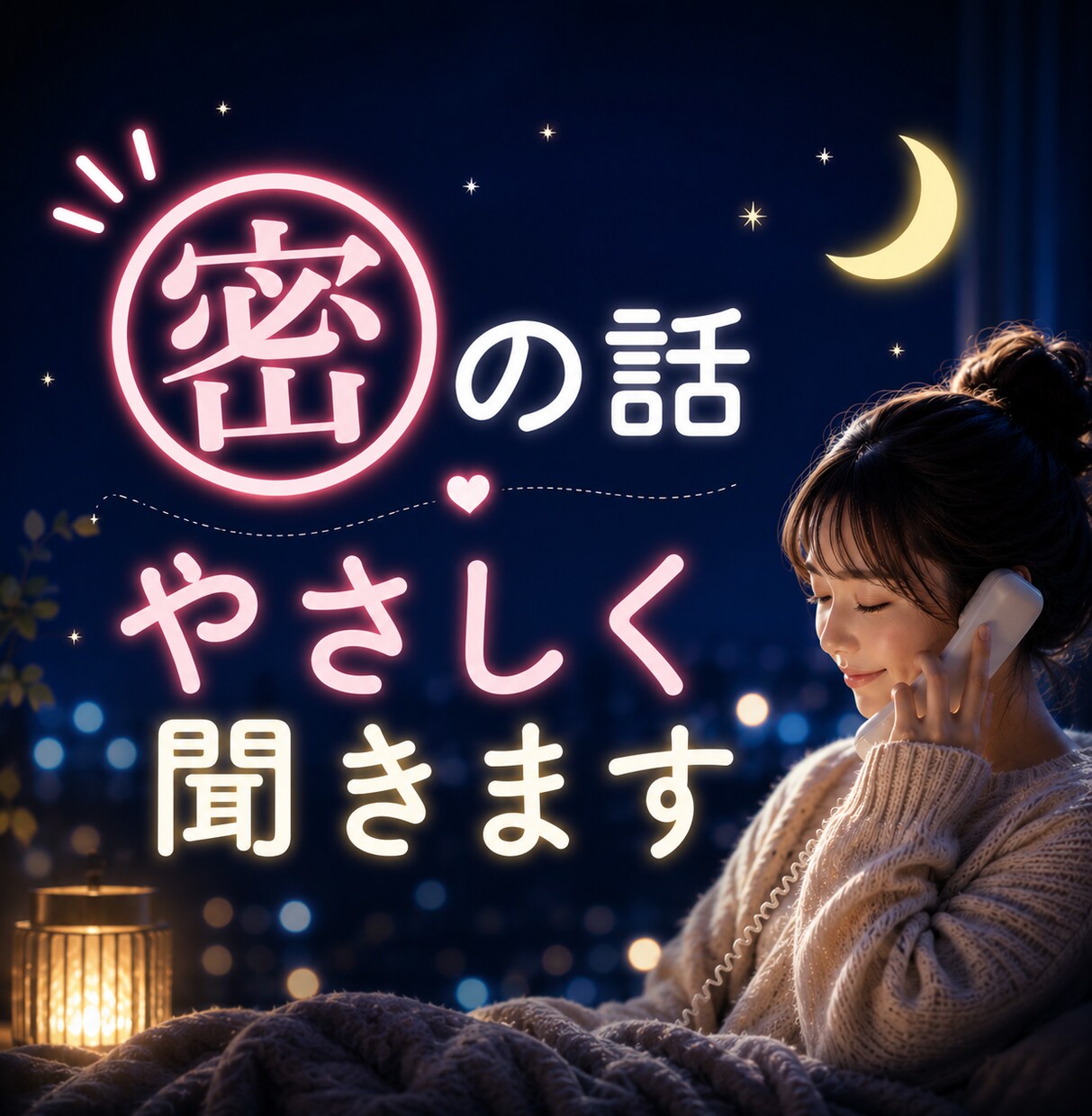 だれにも話せない㊙️密の話☘️優しく聞きます NGなし/なんでもはなしてくださいね♡ イメージ1