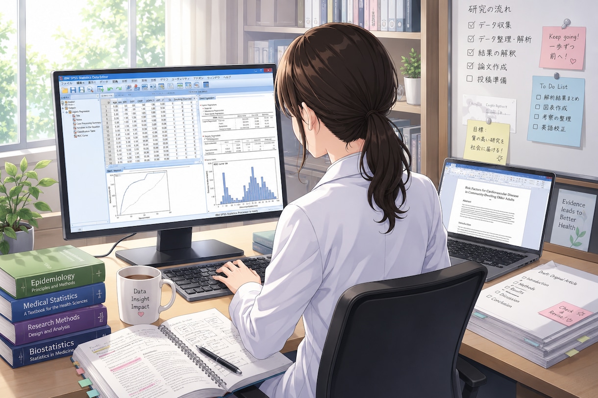 医療系レポートや論文に用いる統計解析を支援します 医療系レポート、学会発表や論文の統計解析のサポート イメージ1