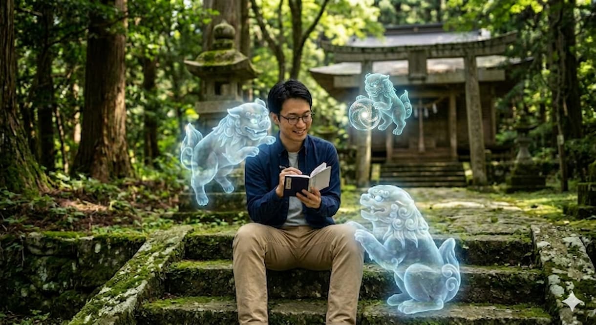 条件あり☆あなただけの専属神社を紹介します 「狛犬さんの導き」すべての悩みや願いの解放 イメージ1