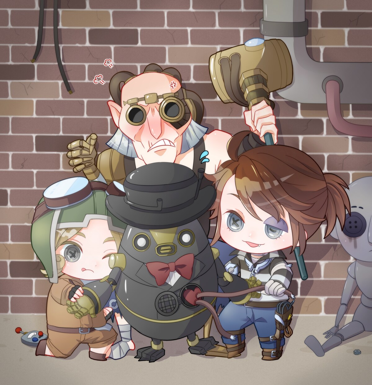 アイコン・配信・グッズ用などにデフォルメ絵描きます かわいくデフォルメしたイラストを描きます！ イメージ2