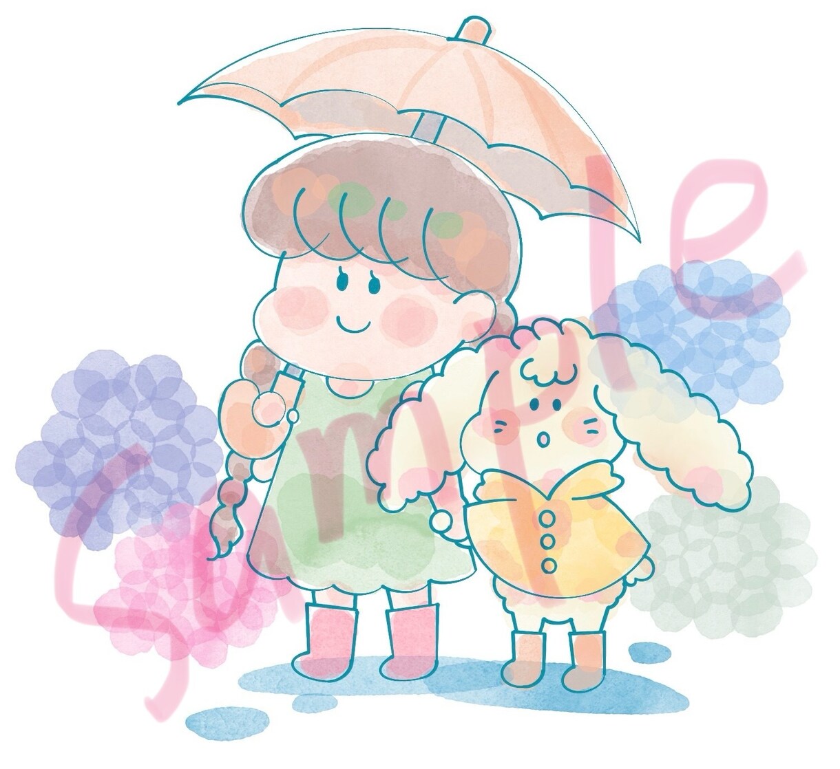 アイコン・挿し絵などに使えるイラスト作成します 目を引く・かわいい・癒し系・見た人が笑顔になるイラストです イメージ4