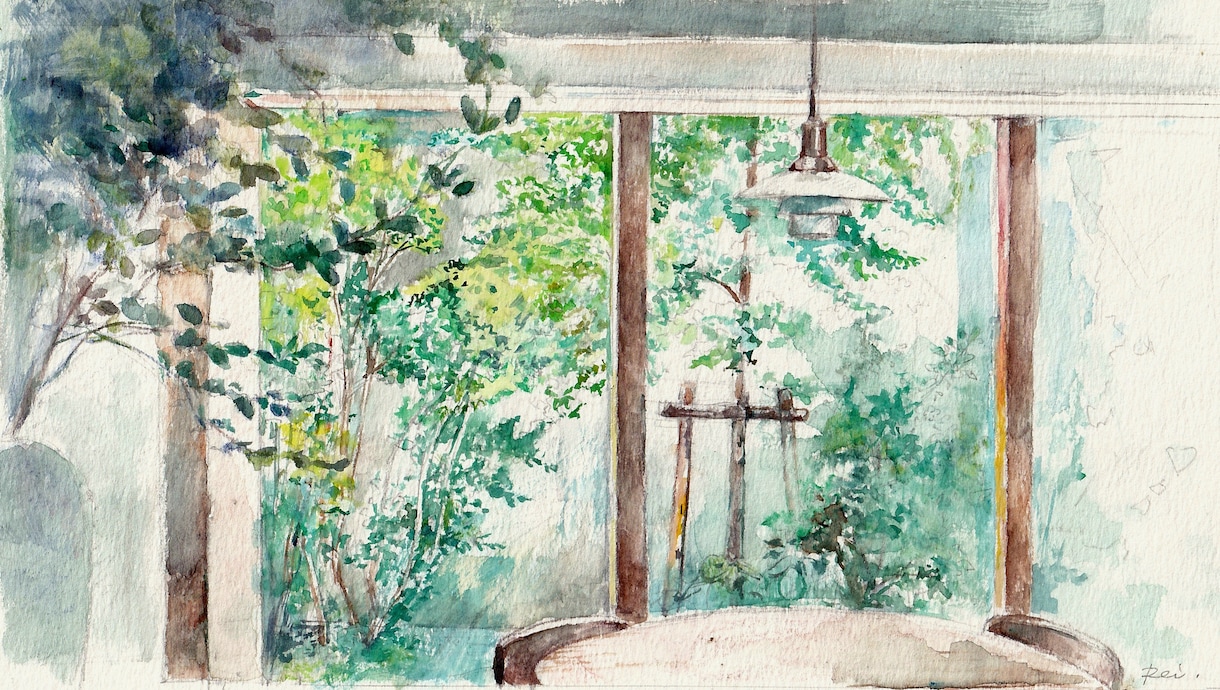 用途に合わせて美しい風景、背景、パース画を描きます アナログ、デジタル対応。背景、俯瞰図、マップイラストなど。 イメージ9
