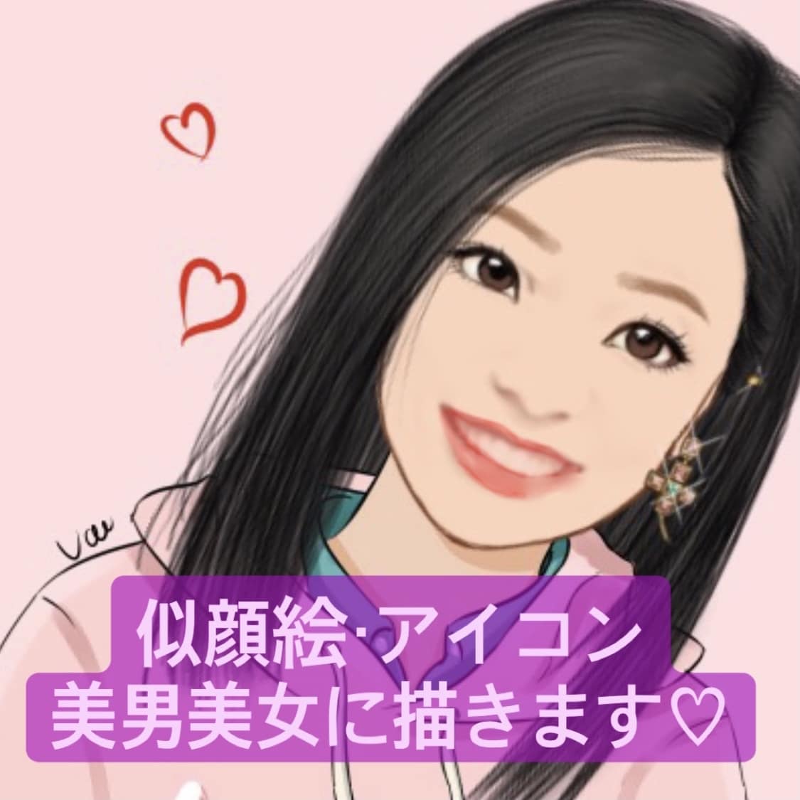 似顔絵、ゲーム・アニメキャラのアイコン描きます あなたの似顔絵や写真、好きなキャラのリメイクなどを2D3Dで イメージ1