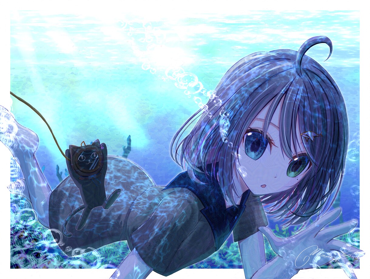 貴方の為だけにオリジナルのイラスト描きます SNS等で使用できる貴方だけのイラストを描きます。 イメージ1