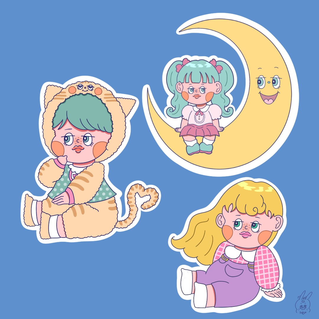 ファンシーポップな挿絵/カットイラスト描きます ご利用用途にあったポップでかわいいイラストを制作します。 イメージ2