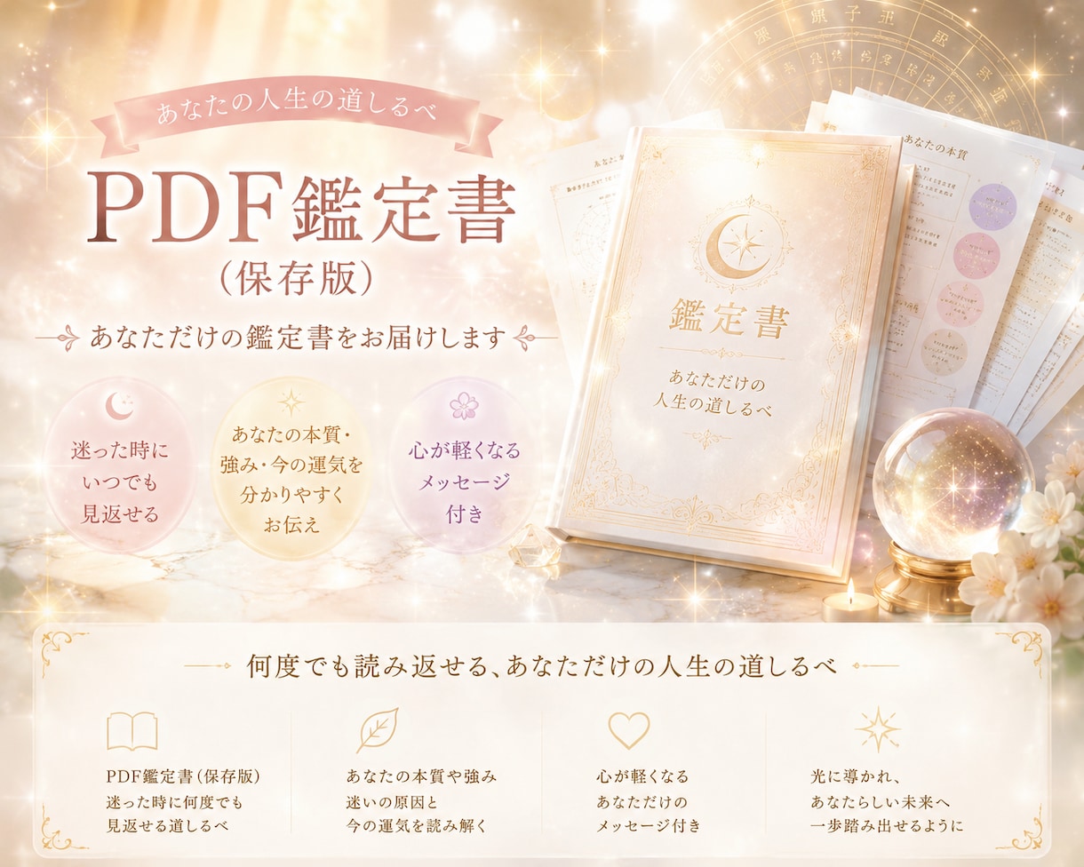 24時間以内納品☆迷いの原因を算命学で読み解きます 仕事・人生･恋愛・子育ての悩みに対応！一人で悩まなくて大丈夫 イメージ2