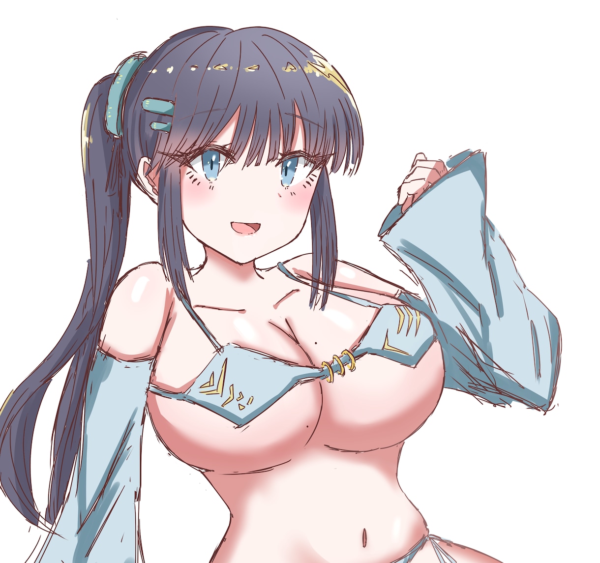 色気のあるイラスト・キャラクター制作します かわいい〜色気のある表現まで対応 / SNS・観賞用・創作用 イメージ1