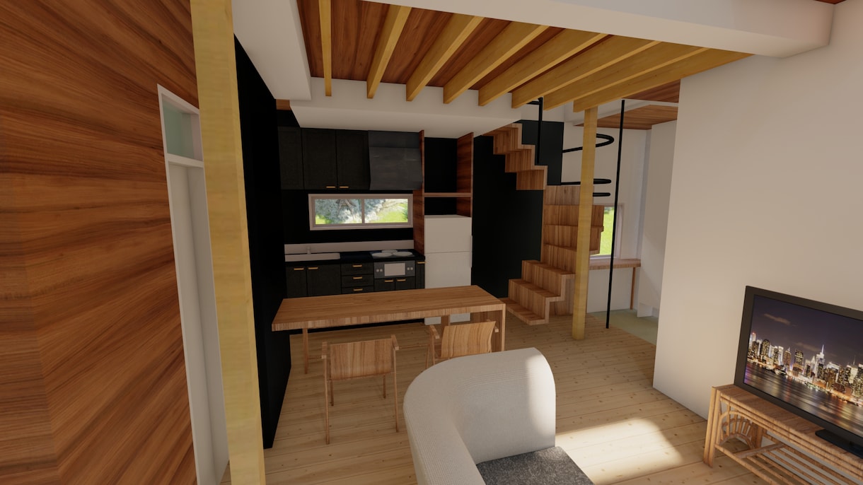元現場監督による建築CGパース作成します 早い！高品質！なパースを提供します イメージ3
