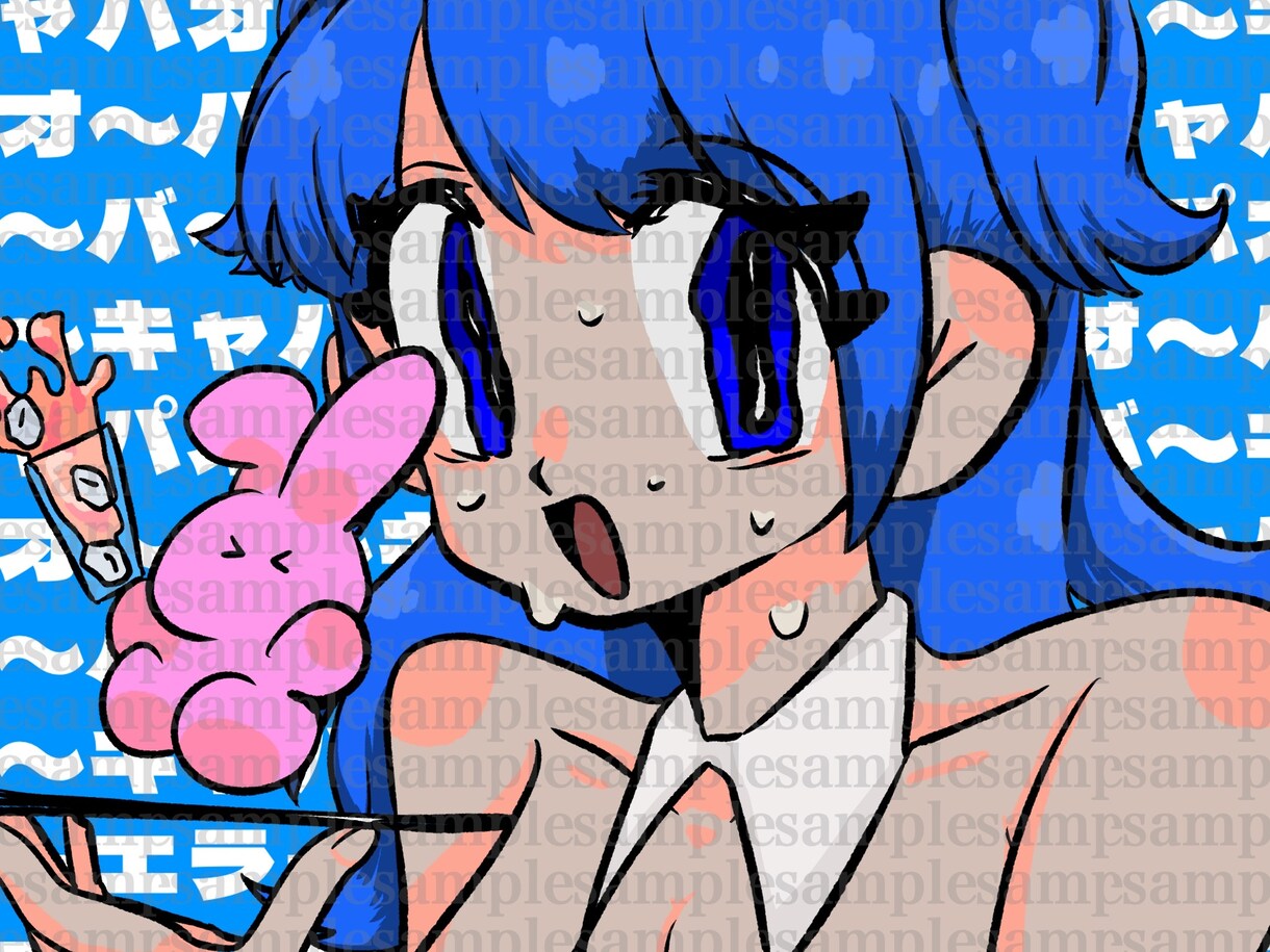 一枚絵お描きします 3つの絵柄から選べる♪あなた好みのイラストお描きします イメージ2