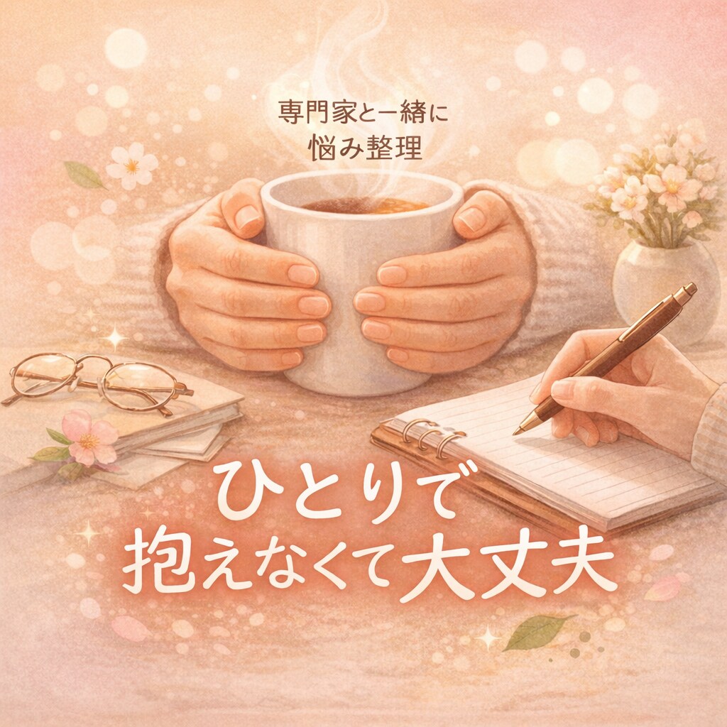 精神保健福祉士が悩みを文章でお聴きします 不安やモヤモヤを専門職が丁寧に受け止めます イメージ1