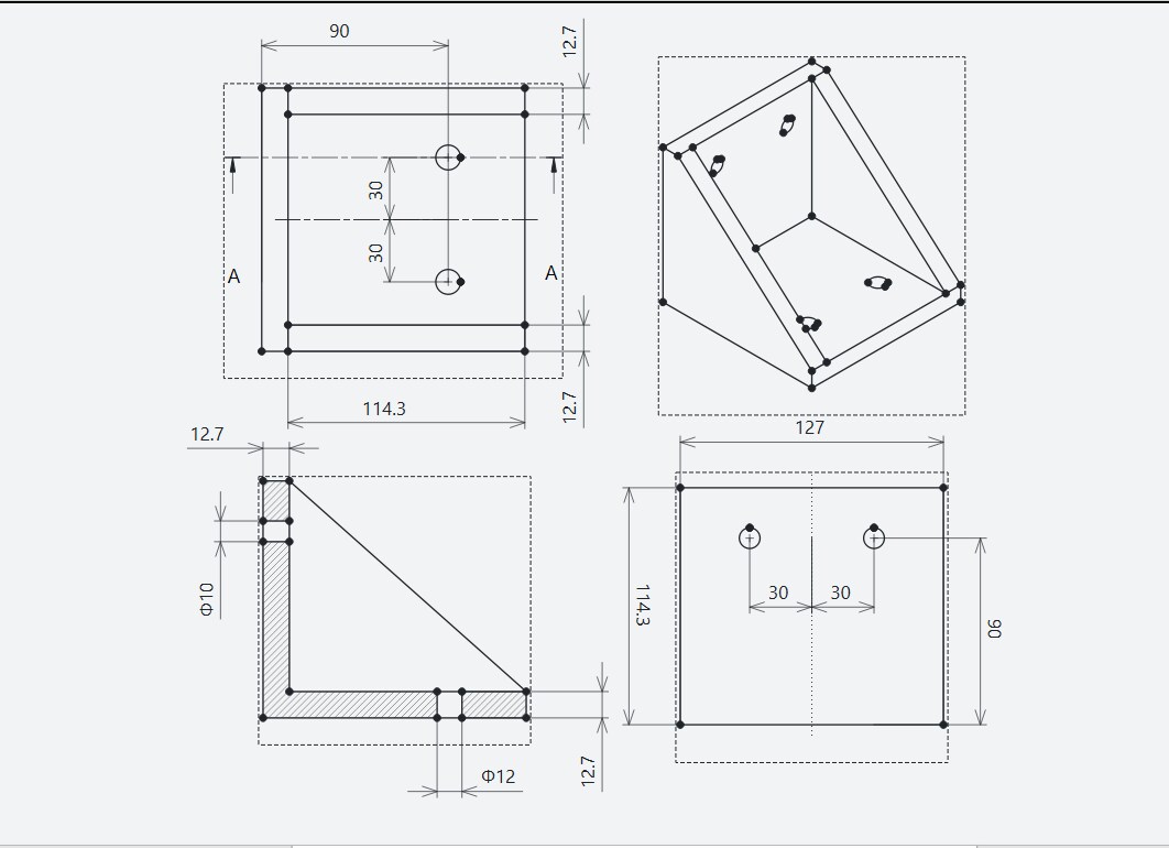2D図面・手書き図面から3Dモデル作成します 町工場・個人向け｜簡単な機械部品を3Dデータ化します。 イメージ3