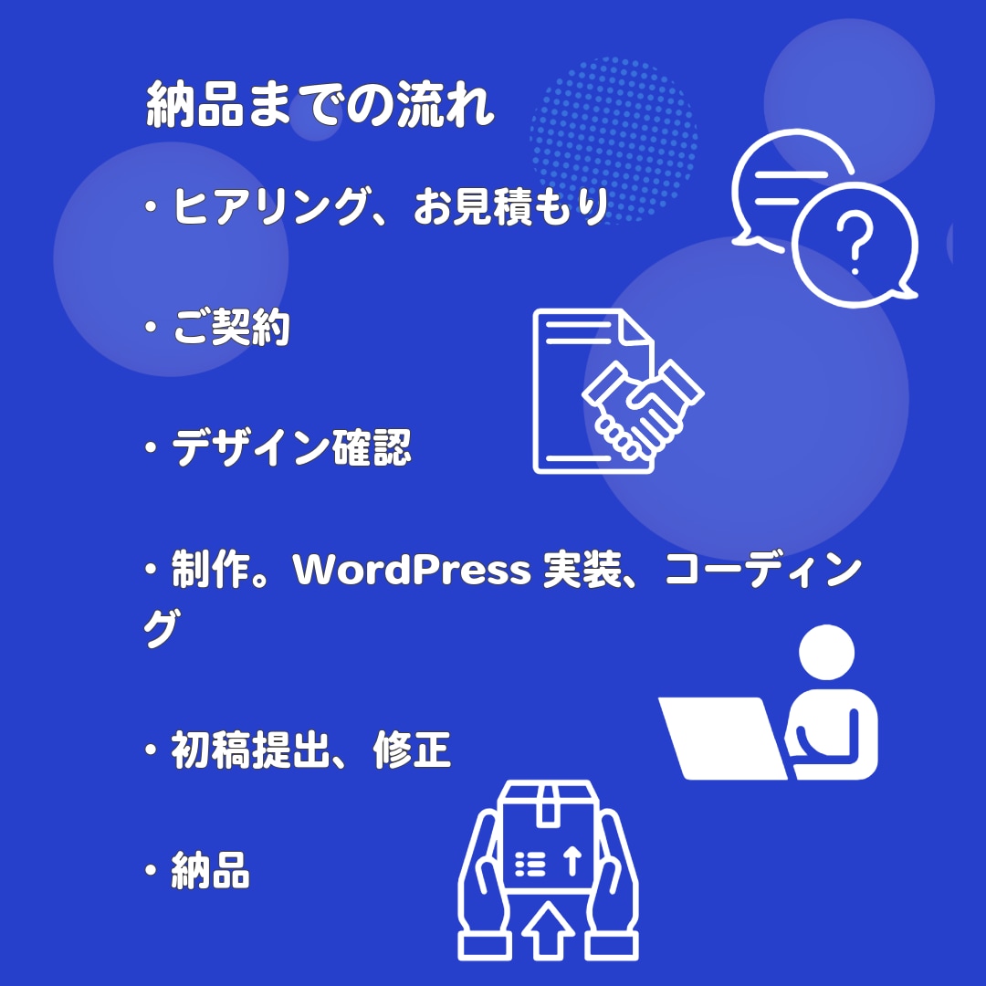 コミコミ価格★WordPressでHP作成します SEO対策/更新簡単/初めてでも安心/低コスト♪ イメージ4