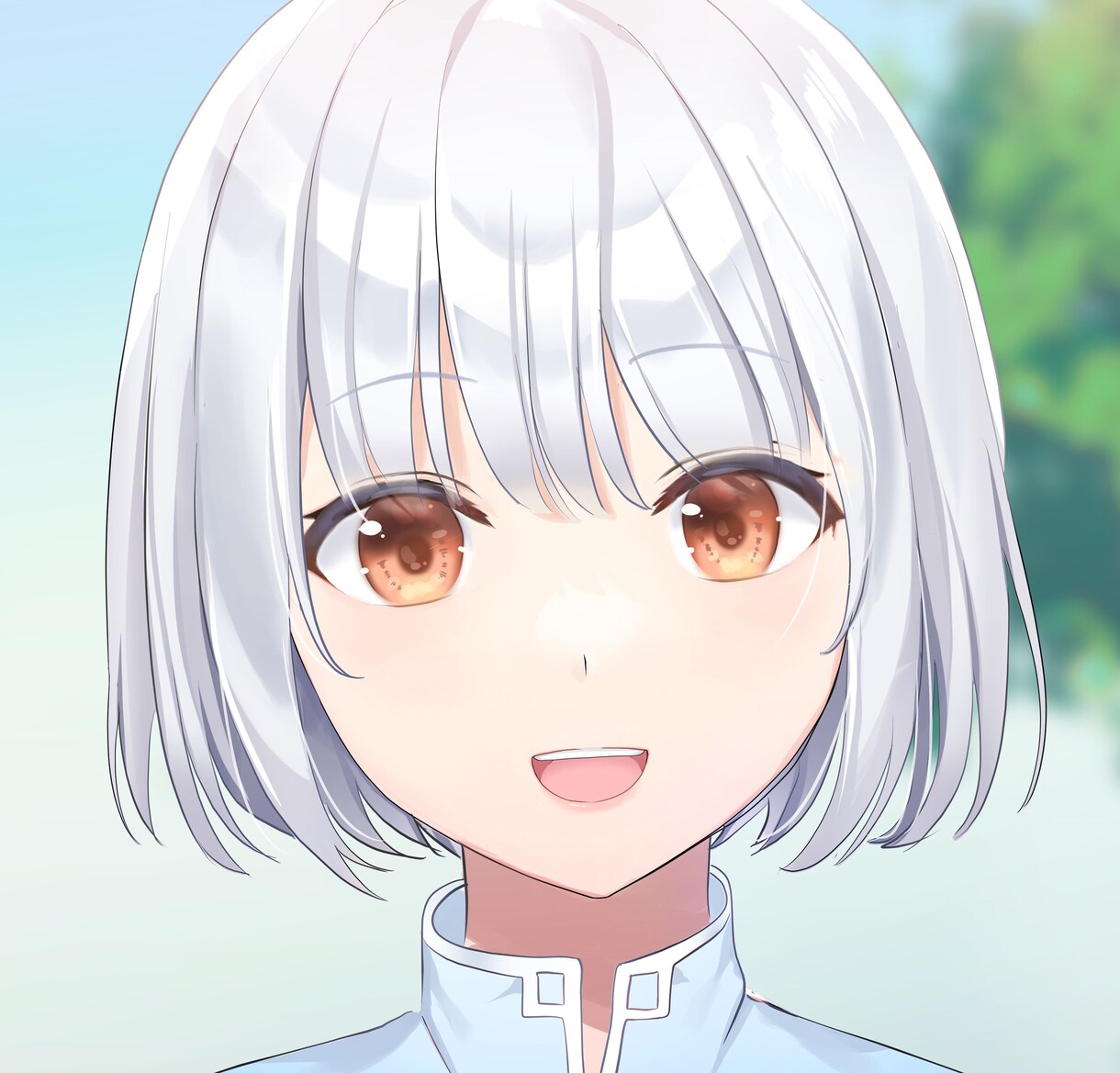 透明感のあるやわらかい画風のアイコン作成します 明日すぐに欲しい！という方にも対応させていただきます。 イメージ1