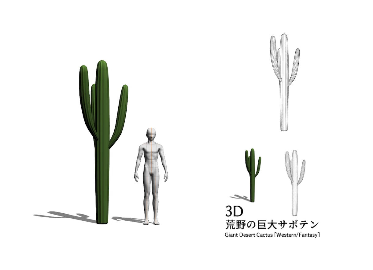 漫画・同人誌用クリスタ3D素材作ります 武器・小物・家具など、LT変換できれいに線が出る素材を制作 イメージ3