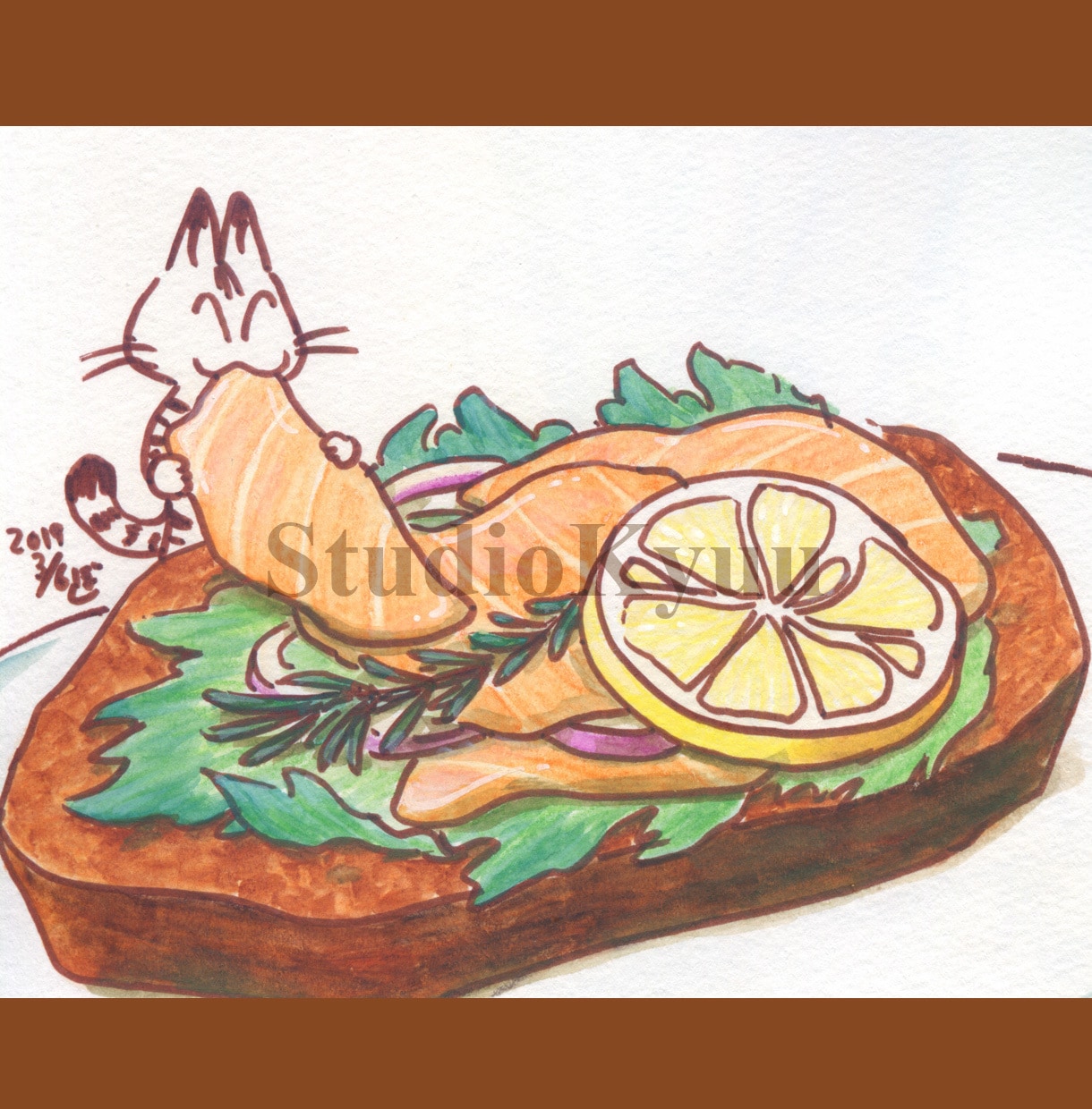 手描きで【食べ物イラスト】を作成します 商用OK！あたたかい雰囲気作りに手描きイラストはいかがですか イメージ4