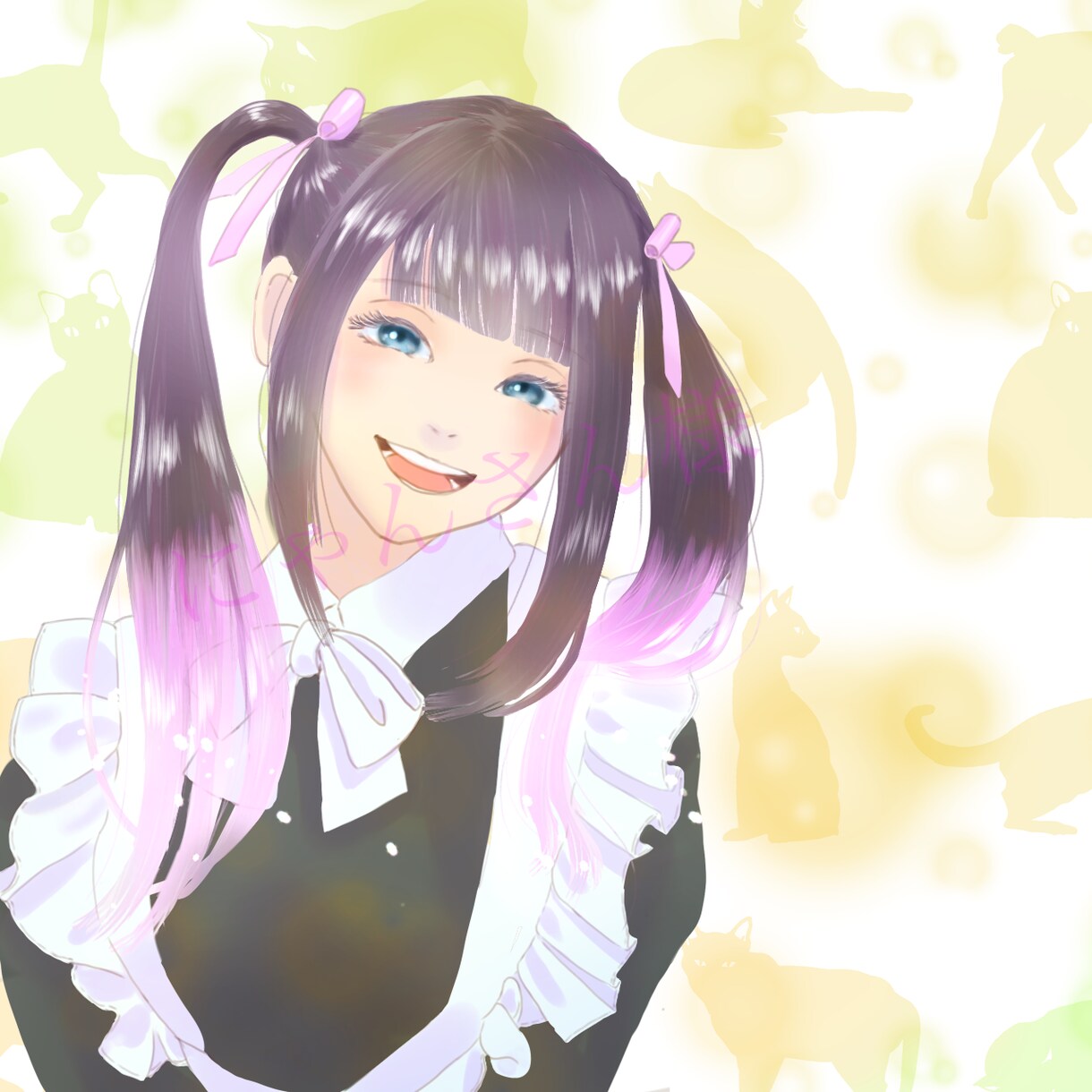 小悪魔、モケ耳、メイド、お描きします ★今のアイコンをバージョンアップしませんか？ イメージ4
