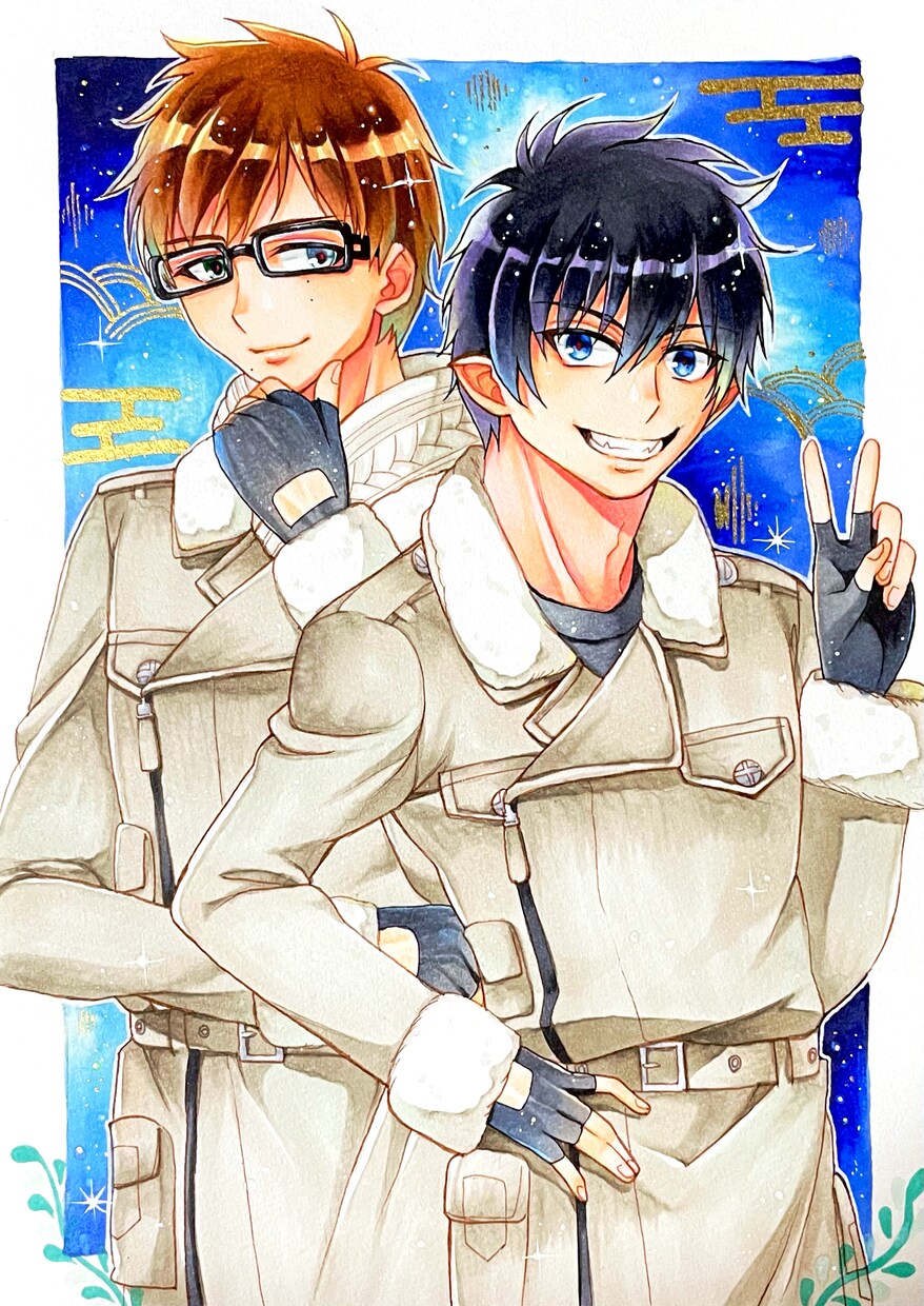 コピックでアナログイラストお届け致します ご希望の雰囲気のコピックイラストをお描きします。 イメージ4