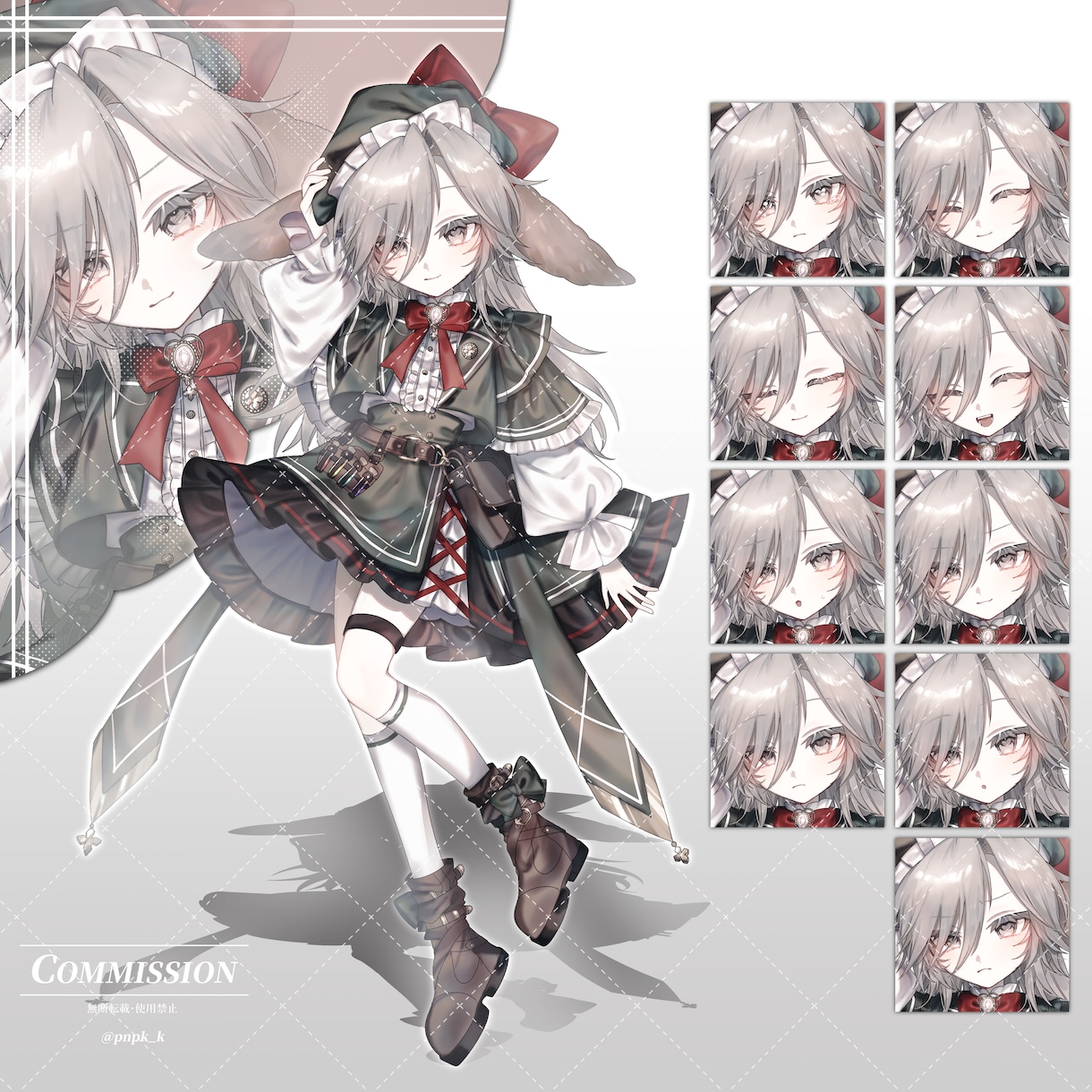 等身・SD立ち絵イラストを制作します Vtuber様、配信者様、OC制作など立ち絵が必要な方へ イメージ6