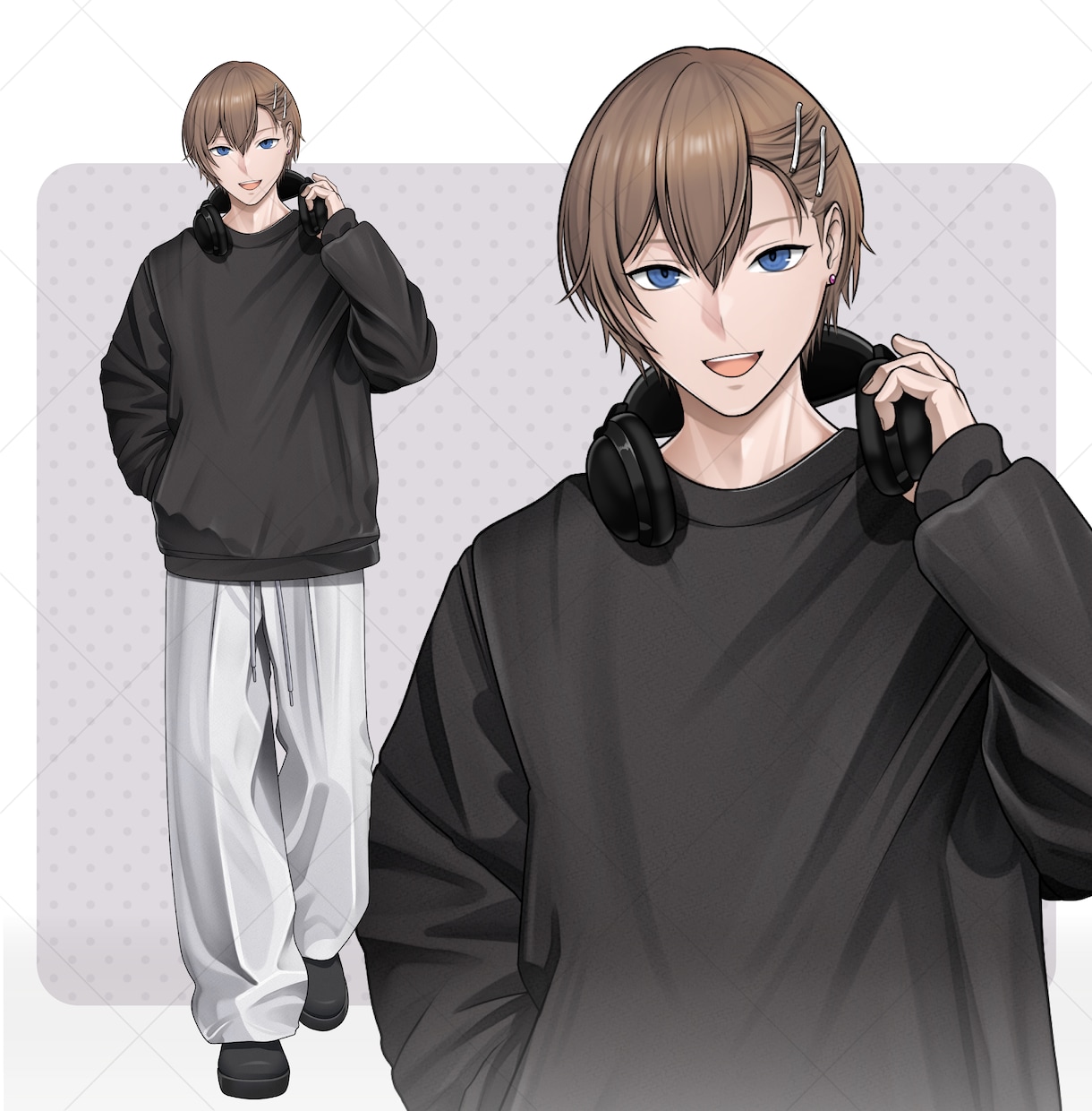 立ち絵イラスト制作承ります ゲーム/TRPG/IRIAM オリキャラが必要な方◎ イメージ8