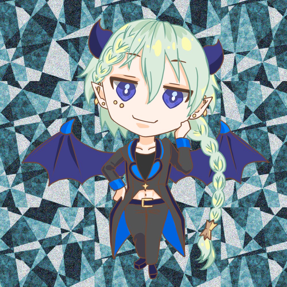 ミニキャラアイコン｜Live2D立ち絵を作成します Vtuber様用にパーツ分けもOK！可愛いサブキャラいかが？ イメージ6