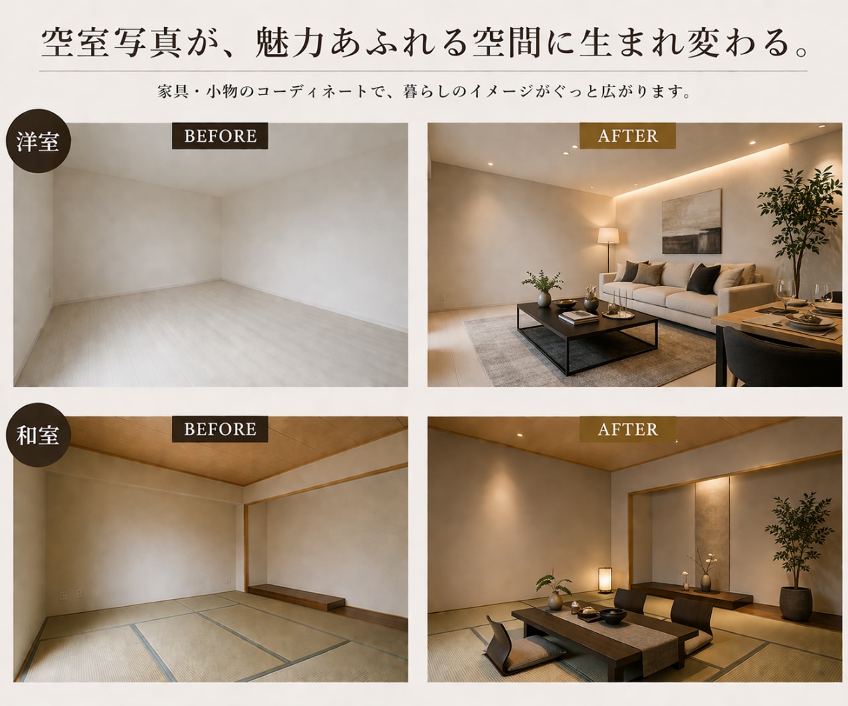 家具が飛び出す！インパクト大！開封系動画制作します 空室が瞬時にモデルルームへ。SNSの手を止める新感覚の演出 イメージ2