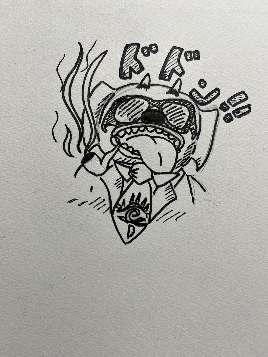 私の絵を好きになってくれた方は提供します 思いついた不思議なキャラクターをたくさん描きます。 イメージ1