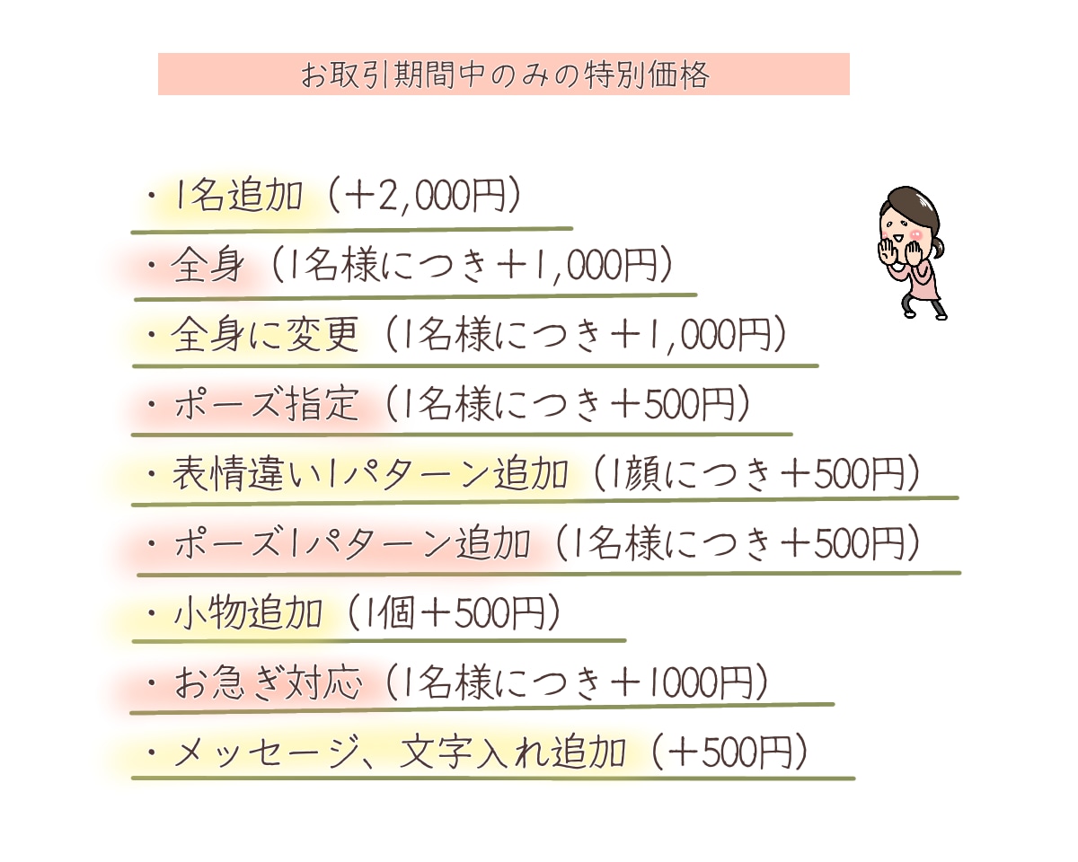 40代50代のかっこいい雰囲気と魅力を詰め込みます 真面目なお写真から→男女ともに笑顔溢れる元気な似顔絵に！！ イメージ5